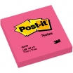 LĪMLAPIŅAS POST-IT 76x76mm 3M NEON, ROZĀ (3M654NP)