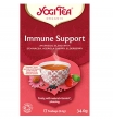 ZĀĻU TĒJA YOGI TEA IMMUNE SUPPORT, MAISIŅOS PAPĪRA APLOKSNĒS (403222) JN