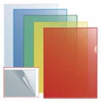 DOKUMENTU MAPE FORPUS STŪRĪTIS A4 GLANCĒTA, CAURSPĪDĪGA (FO21131)