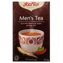 ZĀĻU TĒJA YOGI TEA MENS TEA - VĪRIEŠU TĒJA, MAISIŅOS PAPĪRA APLOKSNĒS (401389) JN