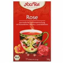 ZĀĻU TĒJA YOGI TEA ROSE, MAISIŅOS PAPĪRA APLOKSNĒS (400764) JN