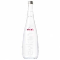 ŪDENS EVIAN NEGĀZĒTS, STIKLA PUDELĒ (613024)(103389) +Depozīta TARA JN