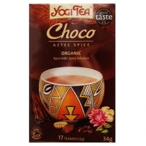 ZĀĻU TĒJA YOGI TEA CHOCO, MAISIŅOS PAPĪRA APLOKSNĒS (400153) JN