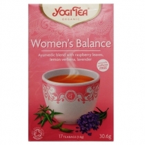 ZĀĻU TĒJA YOGI TEA WOMENS BALANCE - HARMONIZĒJOŠA, MAISIŅOS PAPĪRA APLOKSNĒS (401631) JN
