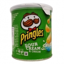 ČIPSI PRINGLES AR SKĀBA KRĒJUMA UN SĪPOLU GARŠU (125050) JN