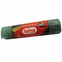 ATKRITUMU MAISI SPINO EXTRA STRONG MELNI/ZAĻI 150L 75x115cm (008323) JV