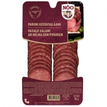 VASAĻU SALAMI AR MELNAJIEM PIPARIEM NOO CEPEŠKUNGS, ŠĶĒLĪTĒS (080669) JN