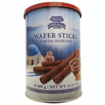 VAFEĻU TRUBIŅAS HELENA AR KAKAO UN LAZDU RIEKSTU PILDĪJUMU, METĀLA BUNDŽĀ (082153)