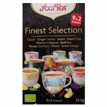 FINEST SELECTION TĒJA YOGI TEA, MAISIŅOS PAPĪRA APLOKSNĒS (404045) JN