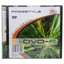 KOMPAKTDISKS FREESTYLE DVD-R 4.7Gb 16x (566114)