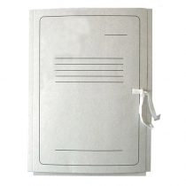 MAPE AR SAITĪTĒM SMILTAINIS KARTONA, A4 FORMĀTS, BALTA (SEG-A1)