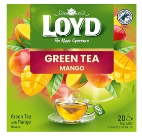 ZAĻĀ TĒJA LOYD AR MANGO GARŠU, MAISIŅOS (037886) JN
