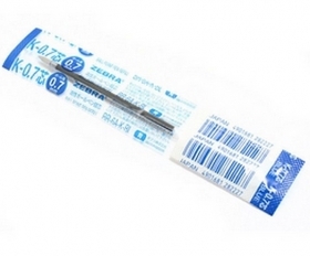 GELA SERDENIS ZEBRA K 0.7mm, ZILA TINTE