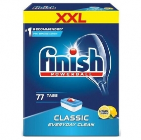 TABLETES TRAUKU MAZGĀJAMAI MAŠĪNAI FINISH POWERBALL ALLin1 MAX CITRONA (254207)(090192)