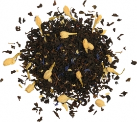 MELNĀ TĒJA BASILUR VINTAGE BLOSSOMS JASMINE DREAM, METĀLA KĀRBĀ BERAMĀ (944442) J