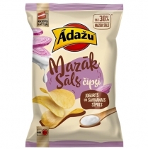 ČIPSI ĀDAŽU MAZĀK SĀLS JOGURTA AR SARKANO SĪPOLU (001922) JN