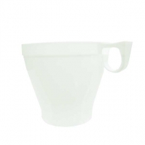 VIENREIZLIETOJAMĀS KAFIJAS KRŪZES 180ml, BALTAS (32510)